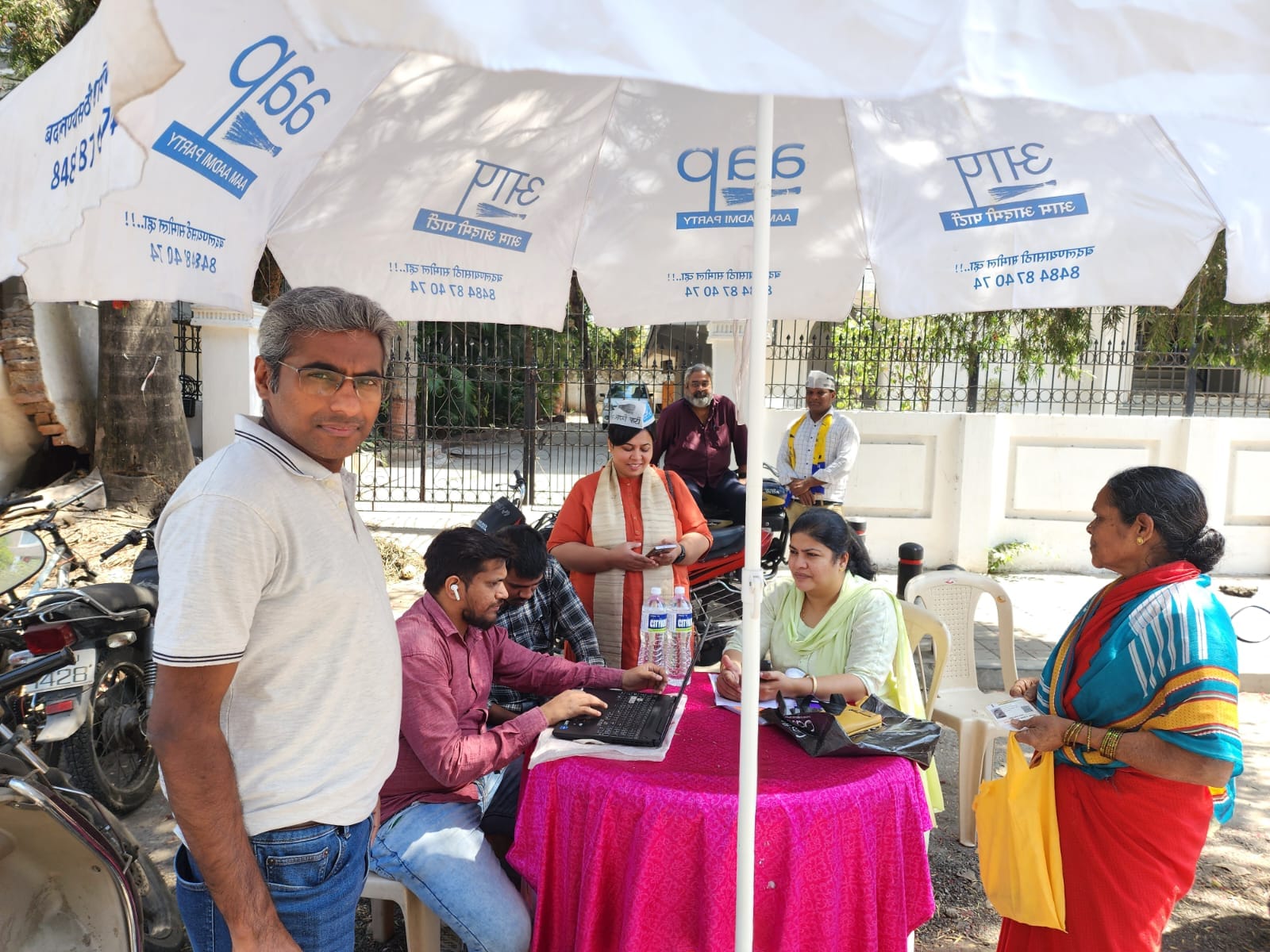 Voter registration camps